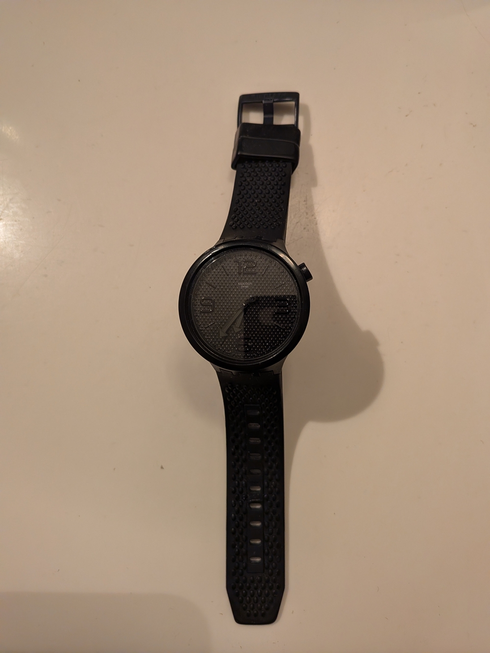 BIG & BOLD Black Unisex Black SWATCH Watch